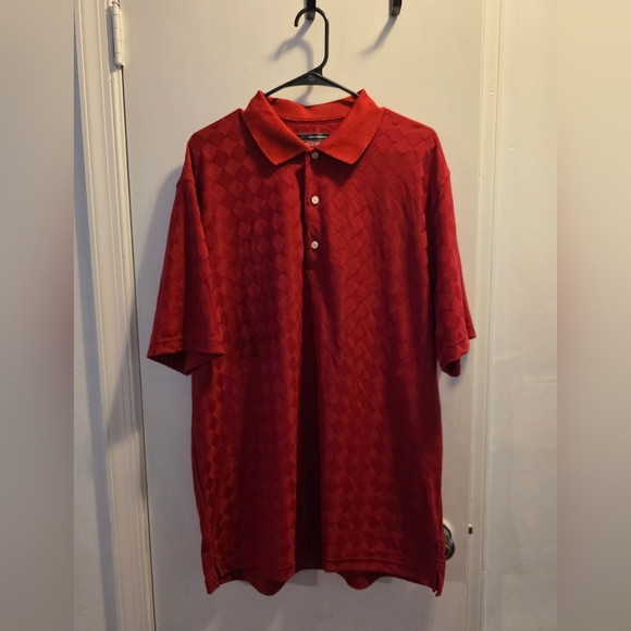 Men's Red Greg Norman Polo - Picture 1 of 5